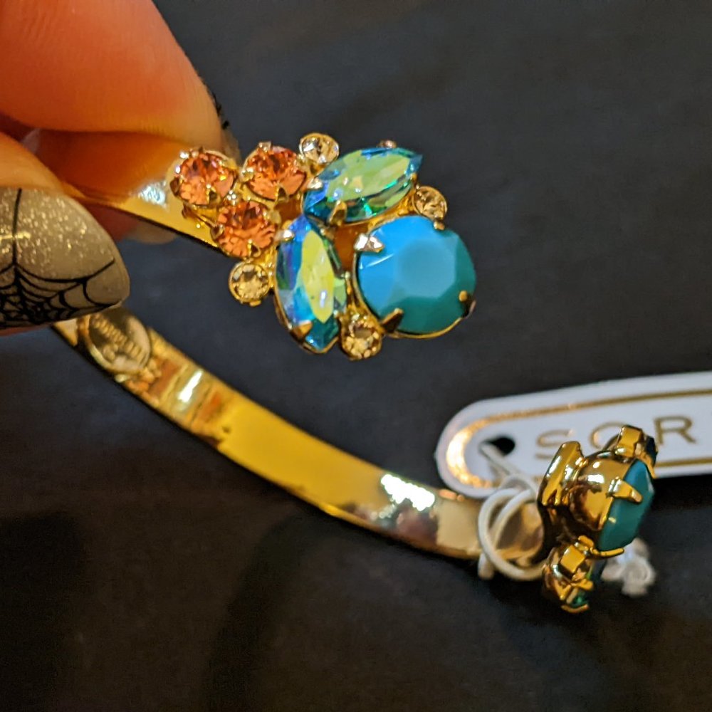 NWT Sorrelli tropical cuff bracelet